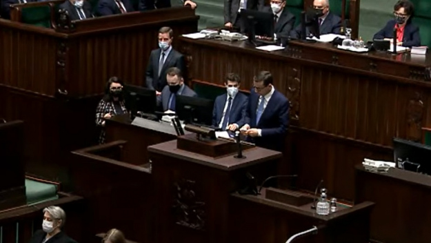 Mateusz Morawiecki na pilnym wystąpieniu w Sejmie Czy Polska jest