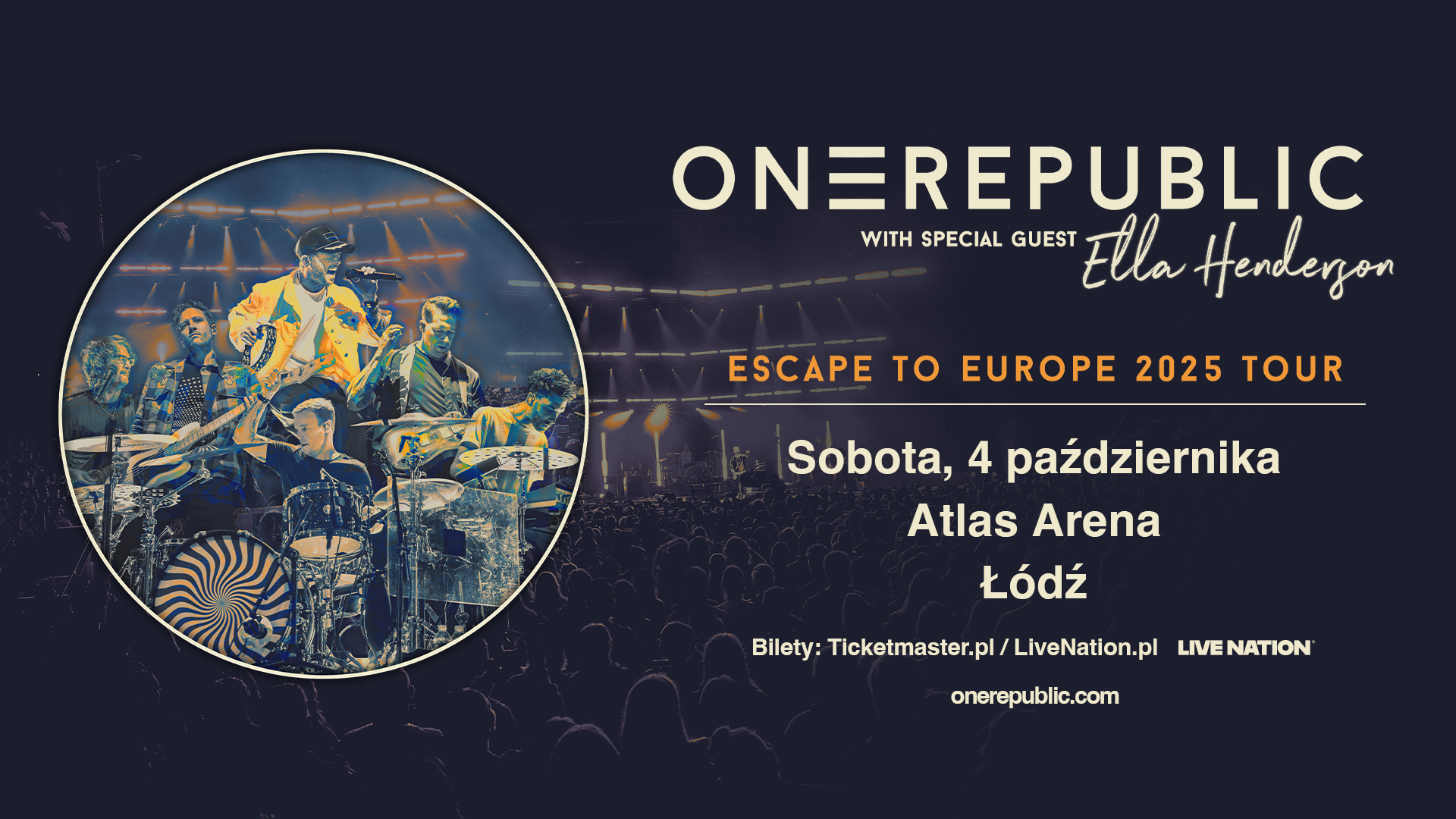 OneRepublic zagrają koncert w Polsce w 2025 roku. Wystąpią 4 października w Łodzi. Gdzie kupić bilety? 