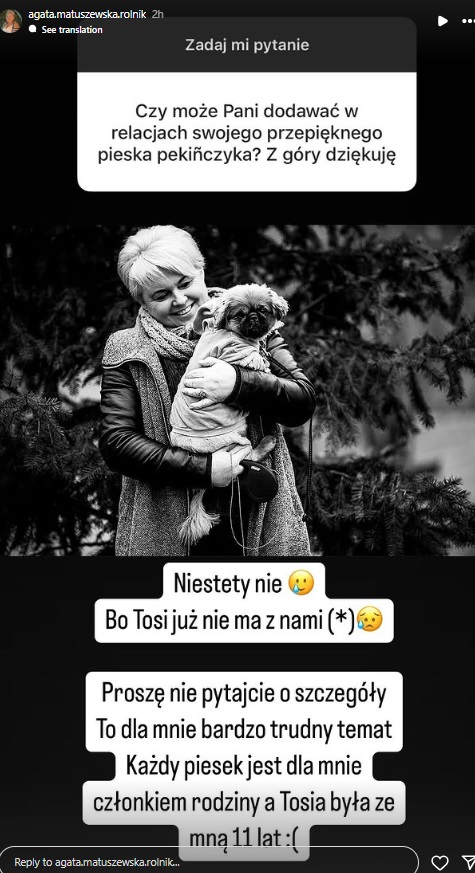 Agata z Rolnik szuka żony 11 Instagram